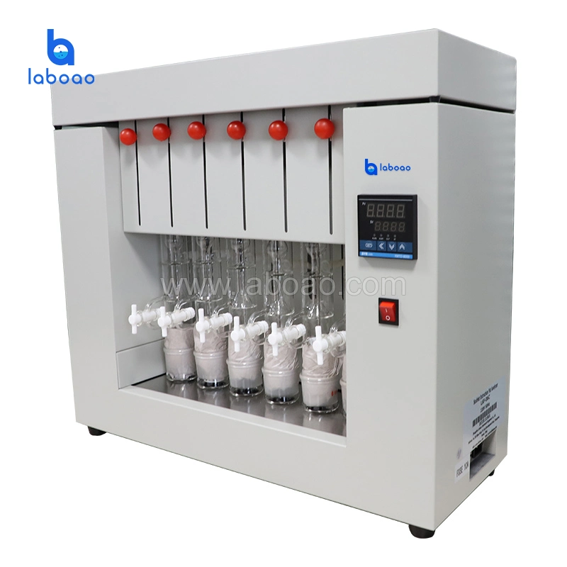 Determination of Crude Fat Soxhlet Extraction Equipment Fat Analyzer