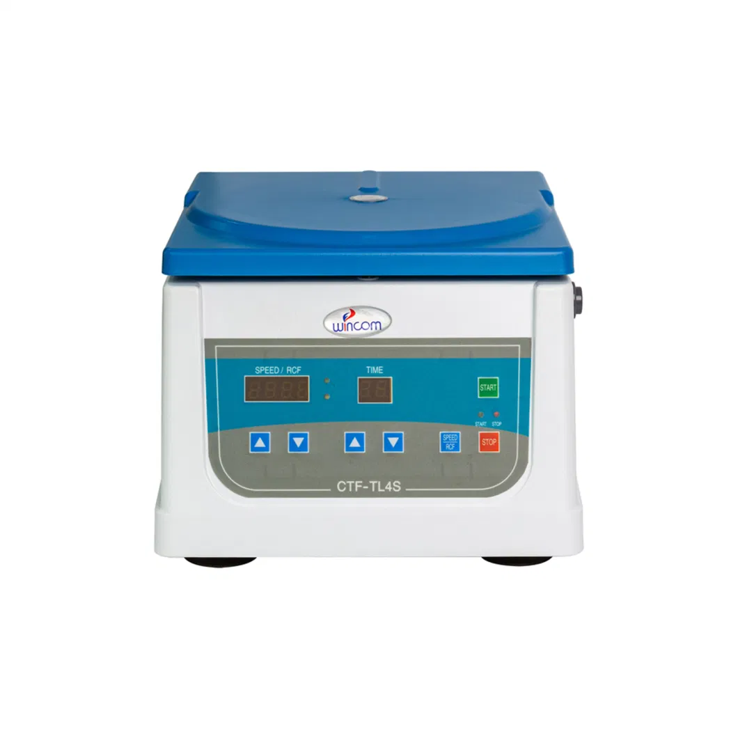 Portable Lab Tabletop Low Speed Centrifuge with Digital Display